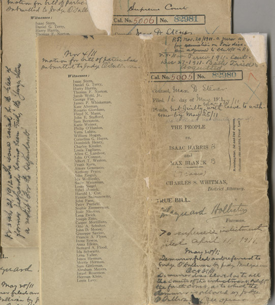 by nyc department of records object 1908 1911 these are court records ...